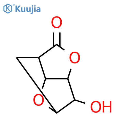 3-hydroxytetrahydro-2,6-methanofuro[3,2-b]furan-5(2H)-one structure
