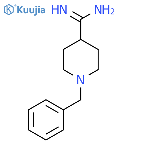 1-Benzylpiperidine-4-carboximidamide structure
