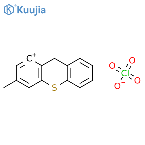 THIOXANTHYLIUM, 3-METHYL-, PERCHLORATE structure