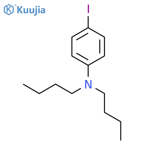 Benzenamine, N,N-dibutyl-4-iodo- structure