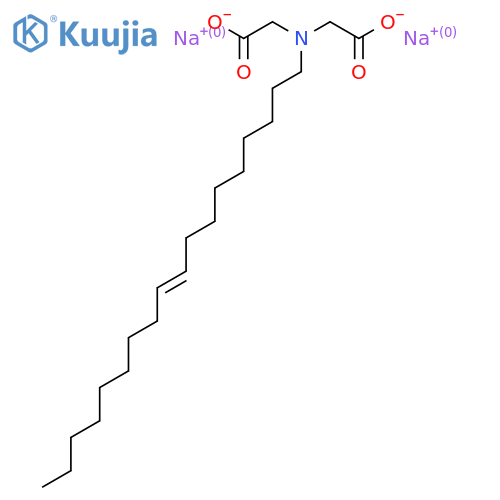 disodium (Z)-N-(carboxylatomethyl)-N-9-octadecenylglycinate structure