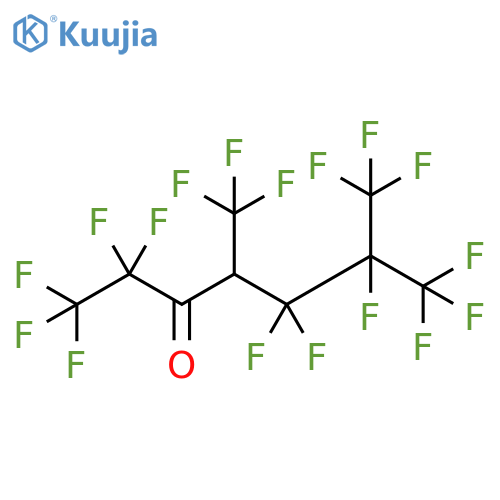 3-Heptanone,1,1,1,2,2,5,5,6,7,7,7-undecafluoro-4,6-bis(trifluoromethyl)- structure