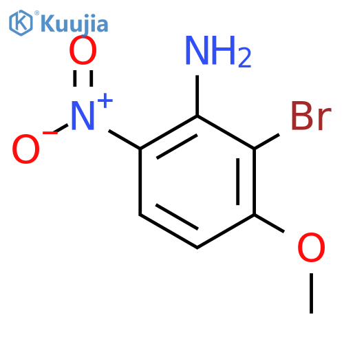 2-Bromo-3-methoxy-6-nitroaniline structure