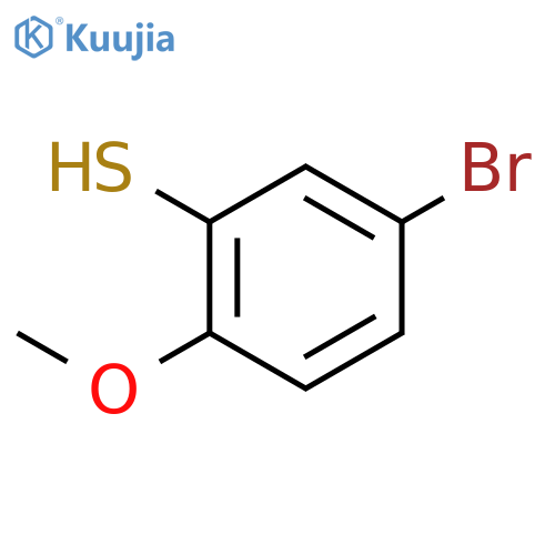 5-bromo-2-methoxybenzene-1-thiol structure