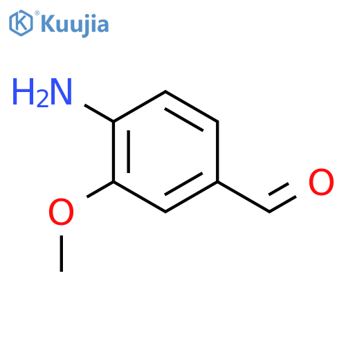 Benzaldehyde,4-amino-3-methoxy- structure