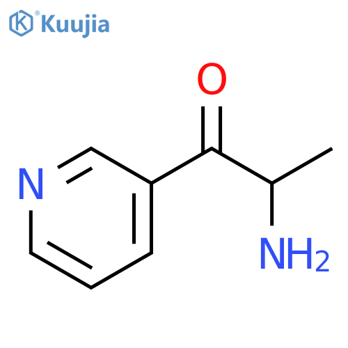 1-Propanone, 2-amino-1-(3-pyridinyl)- structure