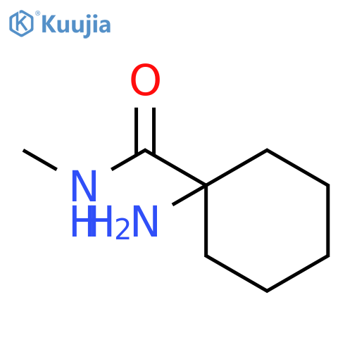 1-amino-N-methylcyclohexane-1-carboxamide structure
