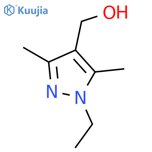 (1-Ethyl-3,5-dimethyl-1H-pyrazol-4-yl)methanol structure