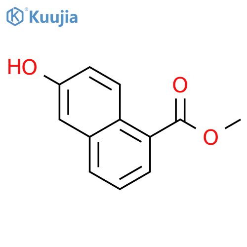Methyl 6-Hydroxy-1-naphthoate structure