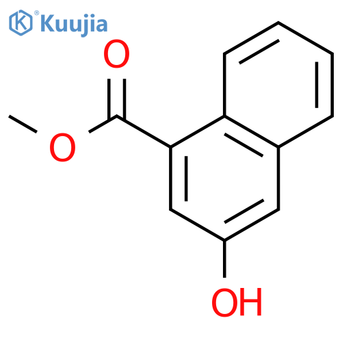 methyl 3-hydroxynaphthalene-1-carboxylate structure