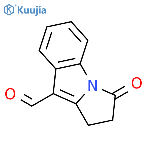2,3-dihydro-3-oxo-1H-Pyrrolo[1,2-a]indole-9-carboxaldehyde structure