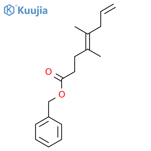 4,7-OCTADIENOIC ACID, 4,5-DIMETHYL-, PHENYLMETHYL ESTER, (E)- structure