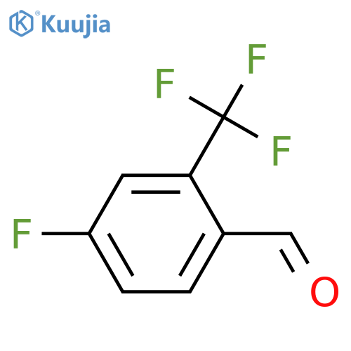 4-Fluoro-2-(trifluoromethyl)benzaldehyde structure