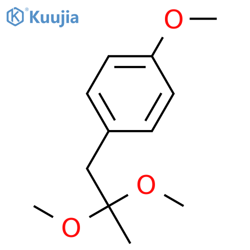 Benzene, 1-(2,2-dimethoxypropyl)-4-methoxy- structure