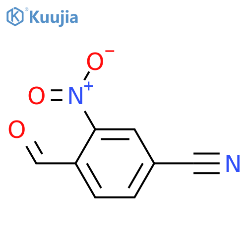 4-Formyl-3-nitrobenzonitrile structure
