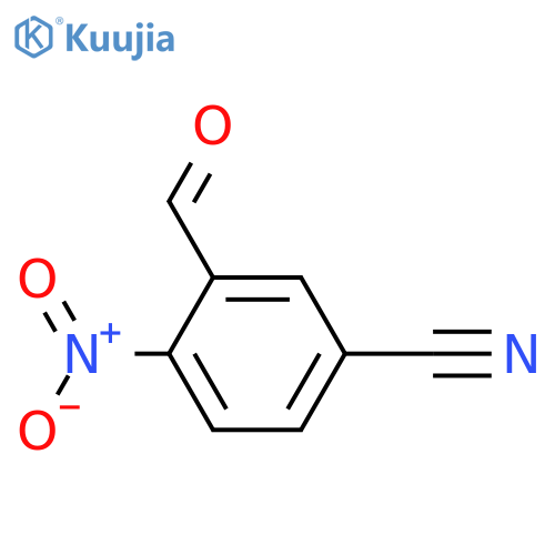 3-Formyl-4-nitrobenzonitrile structure