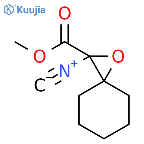 1-Oxaspiro[2.5]octane-2-carboxylic acid, 2-isocyano-, methyl ester structure