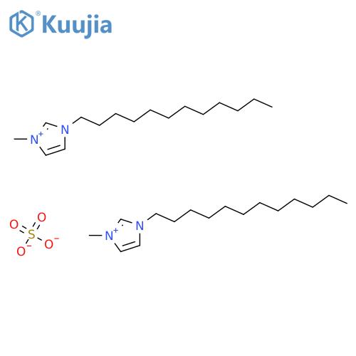 Bis(1-dodecyl-3-methyl-1h-imidazol-3-ium) Sulfate structure