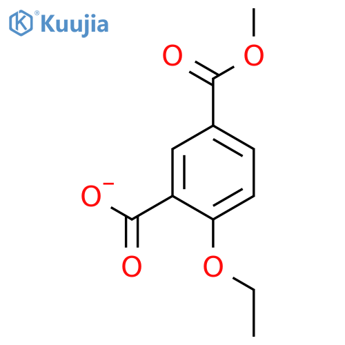 1,3-Benzenedicarboxylic acid, 4-ethoxy-, 1-methyl ester structure