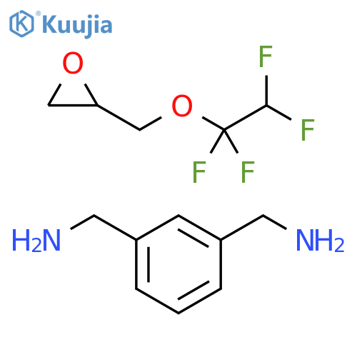 1,3-Benzenedimethanamine, reaction products with [(1,1,2,2-tetrafluoroethoxy)methyl]oxirane structure