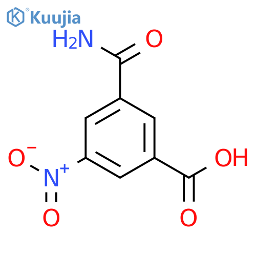 3-Aminocarbonyl-5-nitrobenzoic acid structure