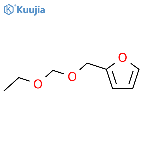 2-(Ethoxymethoxy)methylfuran structure