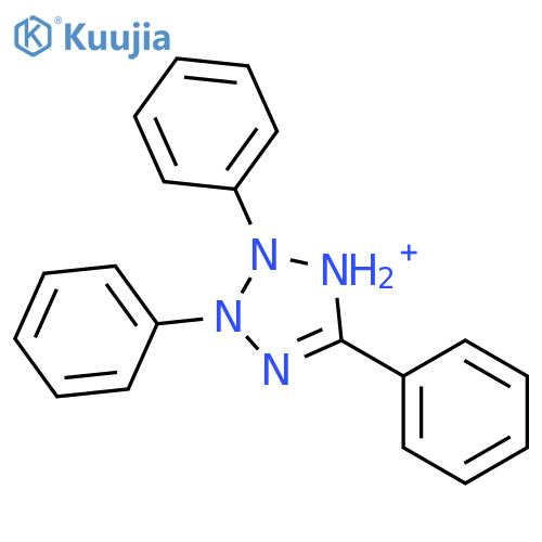 2H-Tetrazolium,2,3,5-triphenyl- structure