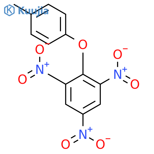 Benzene, 2-(4-methylphenoxy)-1,3,5-trinitro- structure