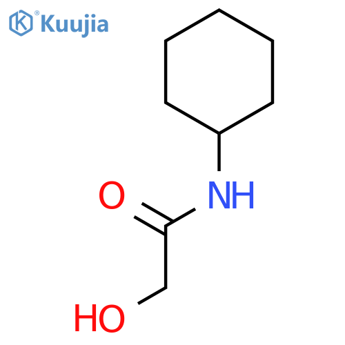 N-cyclohexyl-2-hydroxyacetamide structure