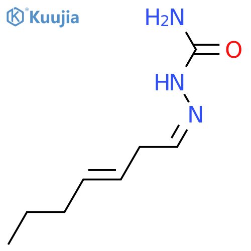 3-Heptenal; Semicarbazone structure