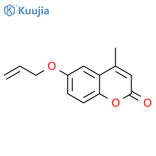 4-methyl-6-prop-2-enoxychromen-2-one structure