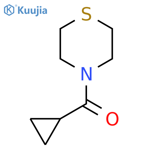 4-cyclopropanecarbonylthiomorpholine structure