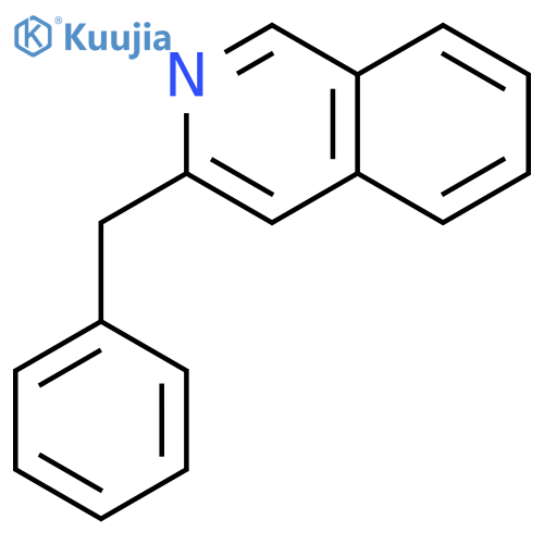 Isoquinoline, 3-(phenylmethyl)- structure