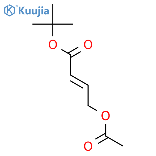 (E)-tert-Butyl 4-acetoxybut-2-enoate structure