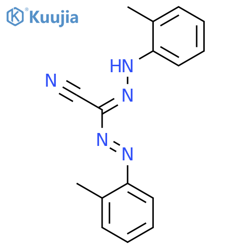 Acetonitrile, [(methylphenyl)azo][(methylphenyl)hydrazono]- structure