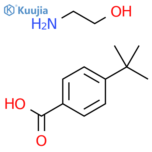 benzoic acid, 4-(1,1-dimethylethyl)-, reaction products with ethanolamine structure