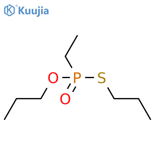 O,S-dipropyl ethylphosphonothioate structure