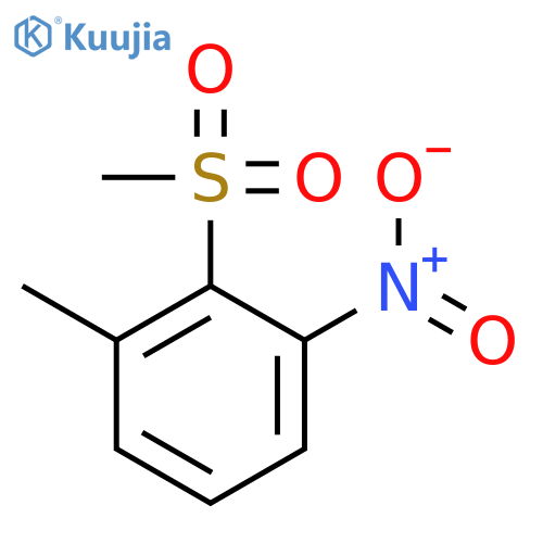 2-methanesulfonyl-1-methyl-3-nitrobenzene structure