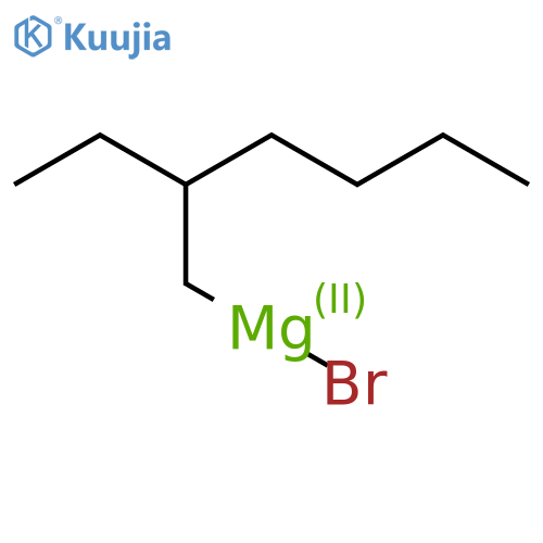 (2-ETHYLHEXYL)MAGNESIUM BROMIDE 1M SOL& structure