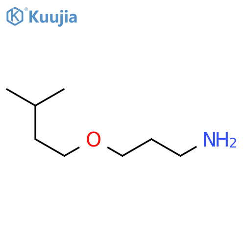 3-(3-METHYLBUTOXY)PROPAN-1-AMINE structure