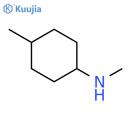 N,4-Dimethylcyclohexan-1-amine structure