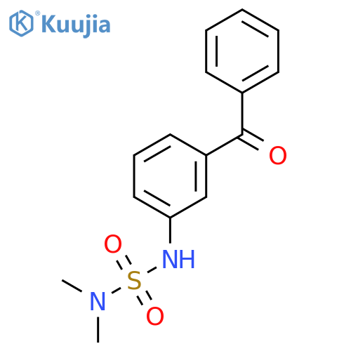 SULFAMIDE, N'-(3-BENZOYLPHENYL)-N,N-DIMETHYL- structure