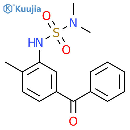 SULFAMIDE, N'-(5-BENZOYL-2-METHYLPHENYL)-N,N-DIMETHYL- structure
