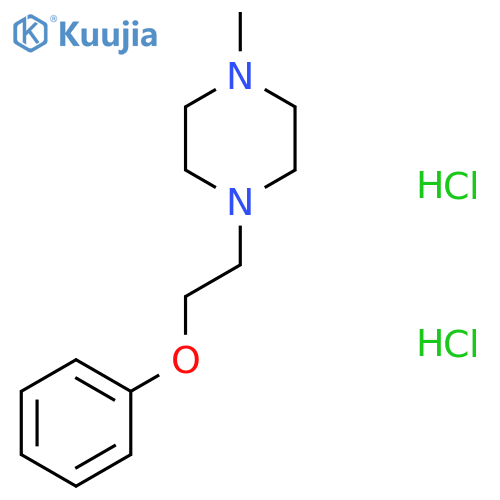 [2-(4-Methylpiperazinyl)ethoxy]benzene, chloride, chloride structure