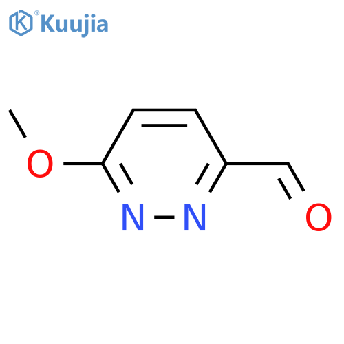 6-methoxypyridazine-3-carbaldehyde structure