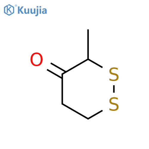 1,2-Dithian-4-one, 3-methyl- structure