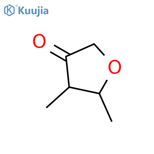 4,5-dimethyloxolan-3-one, Mixture of diastereomers structure