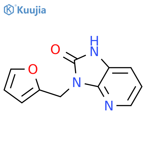 3-Furan-2-ylmethyl-1,3-dihydro-imidazo[4,5-b]pyridin-2-one structure