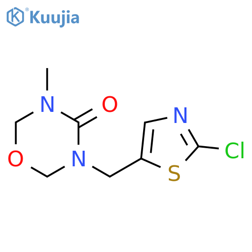 3-((2-chlorothiazol-5-yl)Methyl)-5-Methyl-1,3,5-oxadiazinan-4-one structure