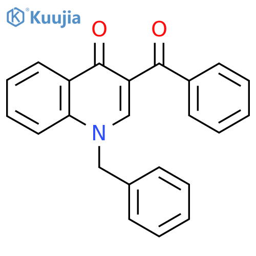 3-Benzoyl-1-benzyl-1,4-dihydroquinolin-4-one structure